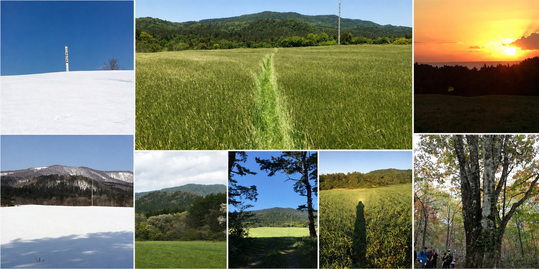 六ヶ所村の自然とぼんてん山の四季